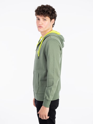 North Sails Bluza w kolorze zielono-żółtym