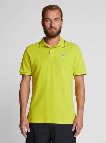 North Sails Poloshirt geel