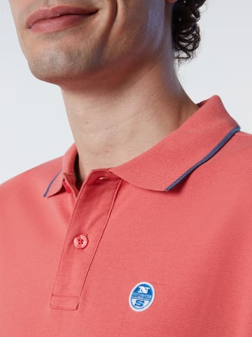 North Sails Poloshirt koraalrood