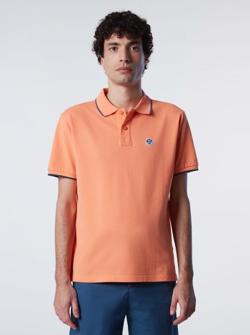 North Sails Poloshirt oranje