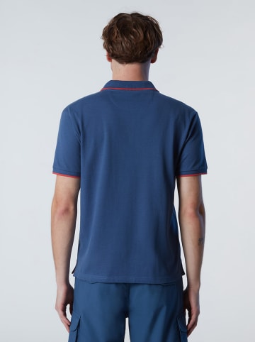 North Sails Poloshirt blauw