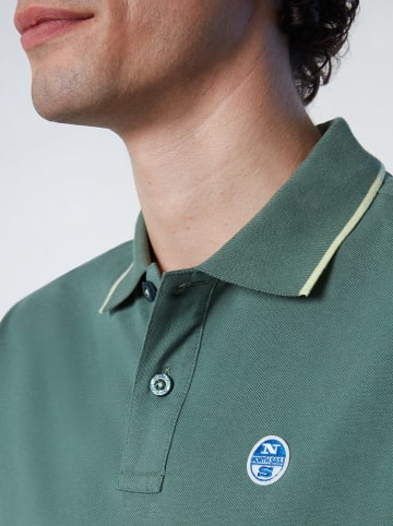 North Sails Poloshirt in Grün
