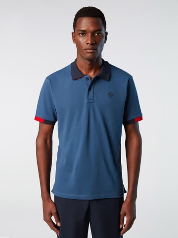 North Sails Poloshirt in Blau