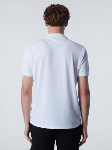 North Sails Poloshirt in Weiß