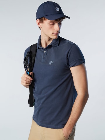 North Sails Poloshirt in Dunkelblau