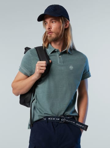 North Sails Poloshirt in Petrol