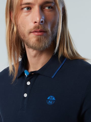 North Sails Poloshirt donkerblauw