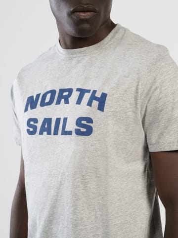 North Sails Koszulka w kolorze jasnoszarym