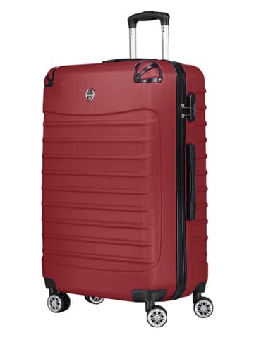 Canadian Peak 5-delige hardcase-trolleyset "Shockeak" bordeaux