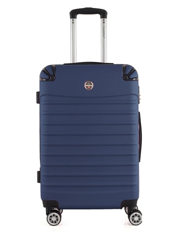 Canadian Peak 5-delige hardcase-trolleyset "Shokeak" donkerblauw