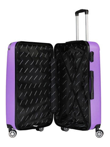 Canadian Peak 5-delige hardcase-trolleyset "Softlesseak" paars