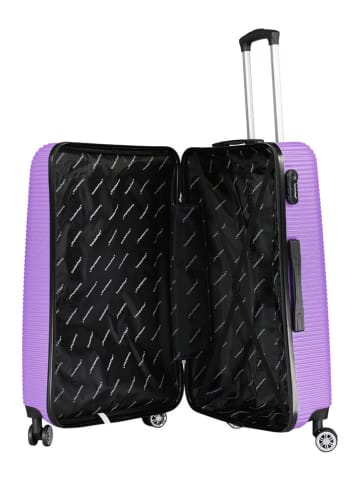 Canadian Peak 5-delige hardcase-trolleyset "Solomuneak" paars