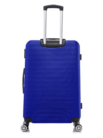 Canadian Peak 5tlg. Hardcase-Trolleyset "Solomuneak" in Blau
