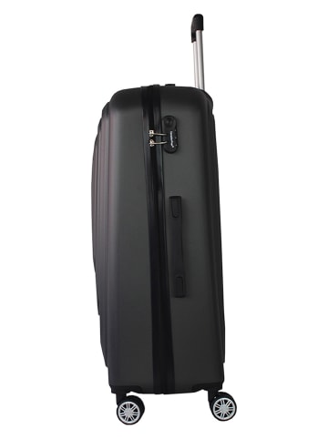 Canadian Peak 3-delige hardcase-trolleyset "Sacramentoeak" antraciet