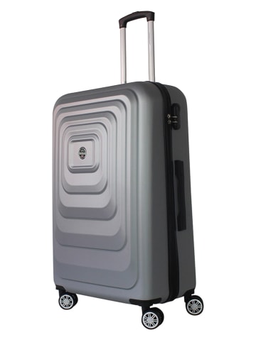 Canadian Peak 3tlg. Hardcase-Trolleyset "Sacramentoeak" in Silber