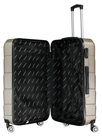 Canadian Peak 3-delige hardcase-trolleyset "Salamanqueak" beige