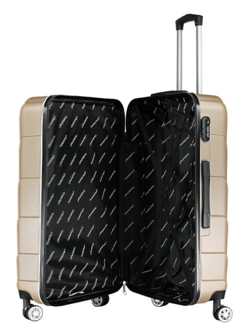 Canadian Peak 3-delige hardcase-trolleyset "Salamanqueak" beige