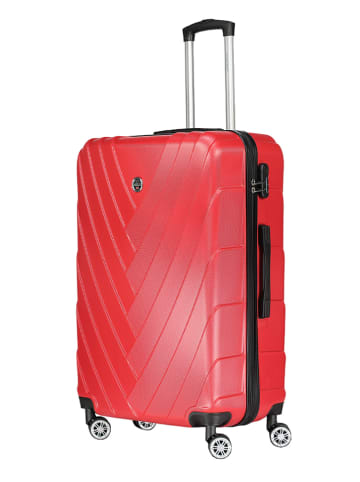 Canadian Peak 3tlg. Hardcase-Trolleyset "Salamanqueak" in Rot