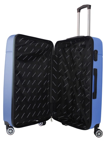 Canadian Peak 3-delige hardcase-trolleyset "Santiagoeak" blauw