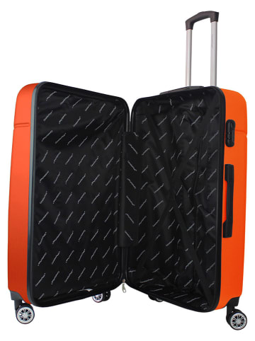 Canadian Peak 3tlg. Hardcase-Trolleyset "Santiagoeak" in Orange