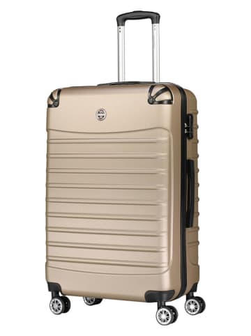 Canadian Peak 3tlg. Hardcase-Trolleyset "Shockeak" in Gold