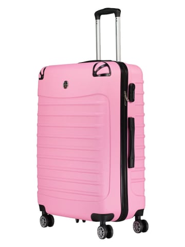 Canadian Peak 3tlg. Hardcase-Trolleyset "Shockeak" in Rosa