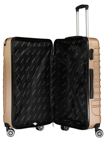 Canadian Peak 3-delige hardcase-trolleyset "Shockeak" beige