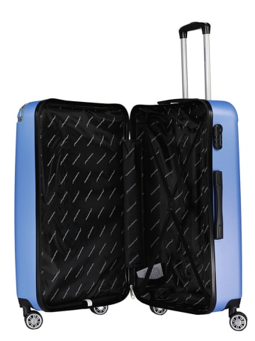 Canadian Peak 3-delige hardcase-trolleyset "Softlesseak" lichtblauw