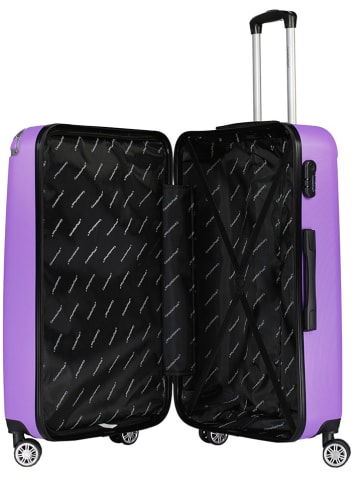 Canadian Peak 3-delige hardcase-trolleyset "Softlesseak" paars