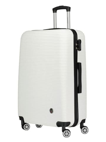 Canadian Peak 3tlg. Hardcase-Trolleyset "Solomuneak" in Weiß