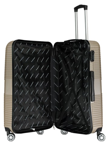 Canadian Peak 3-delige hardcase-trolleyset "Sorenteak" beige