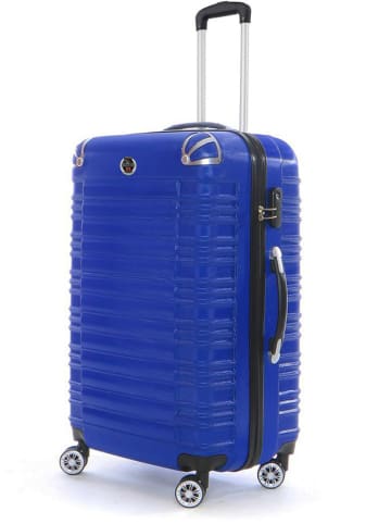 Canadian Peak 3-delige hardcase-trolleyset "Sourcingeak" blauw
