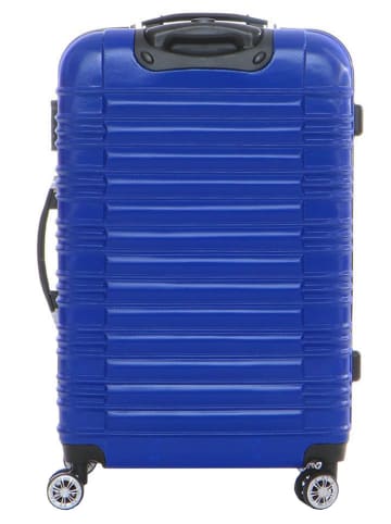 Canadian Peak 3-delige hardcase-trolleyset "Sourcingeak" blauw