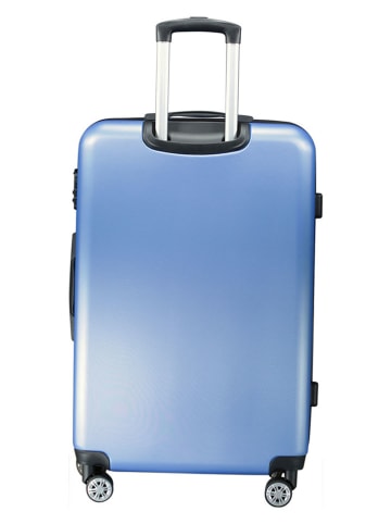 Canadian Peak 3-delige hardcase-trolleyset "Stanislaeak" lichtblauw