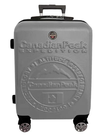 Canadian Peak 3-delige hardcase-trolleyset "Stanislaeak" grijs