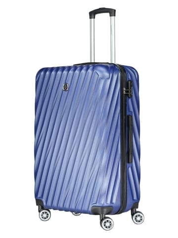 Canadian Peak 3-delige hardcase-trolleyset "Swapeak" blauw