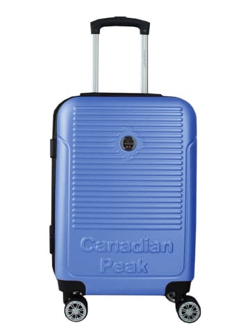 Canadian Peak Hardcase-trolley "Santiagoeak" blauw - (B)34 x (H)53 x (D)21 cm