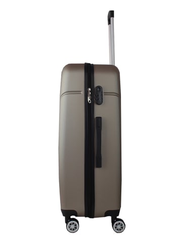 Canadian Peak Hardcase-Trolley "Santiagoeak" in Hellbraun - (B)34 x (H)53 x (T)21 cm