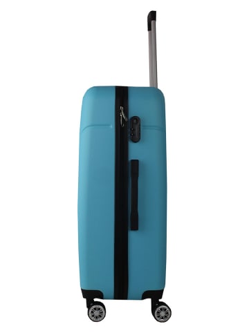 Canadian Peak Hardcase-Trolley "Santiagoeak" in Türkis - (B)34 x (H)53 x (T)21 cm