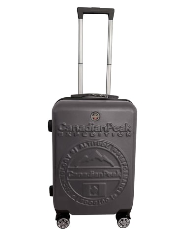 Canadian Peak Hardcase-Trolley "Stanislaeak" in Anthrazit - (B)34 x (H)53 x (T)21 cm