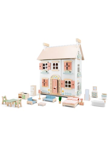 New Classic Toys Domek dla lalek z meblami - 3+