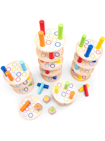 New Classic Toys Geschicklichkeitsspiel "Balancierturm" - ab 3 Jahren