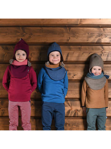 finkid Longsleeve "Taamo Wool" in Rot