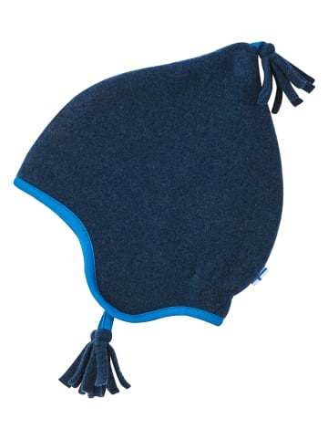 finkid Mütze "Pipo Wool" in Dunkelblau