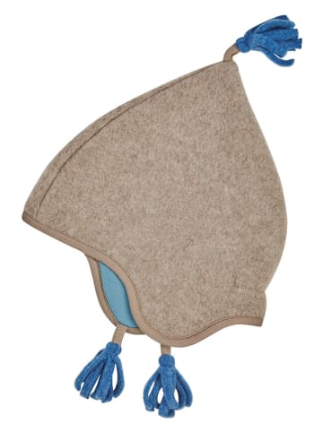 finkid Mütze "Pipo Wool" in Beige