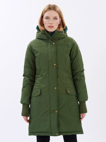 finside Wende-Winterjacke "Sipuli" in Grün/ Blau