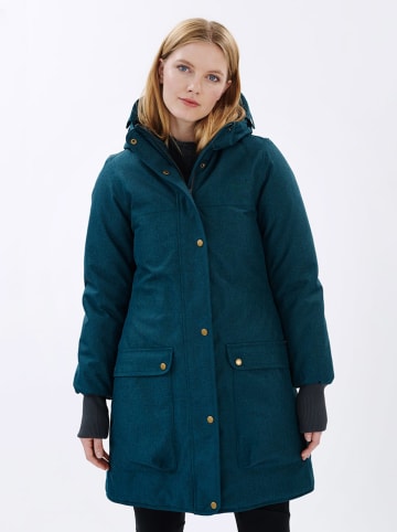 finside Winterparka "Oikku" in Petrol