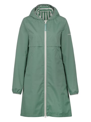 finside Wende-Regenmantel "Vuono" in Grün