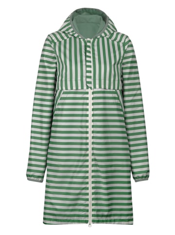 finside Wende-Regenmantel "Vuono" in Grün