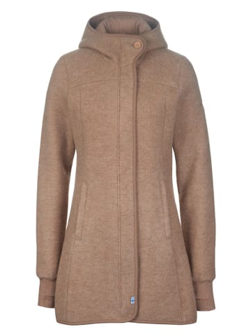 finside Fleecejacke "Kansa" in Hellbraun